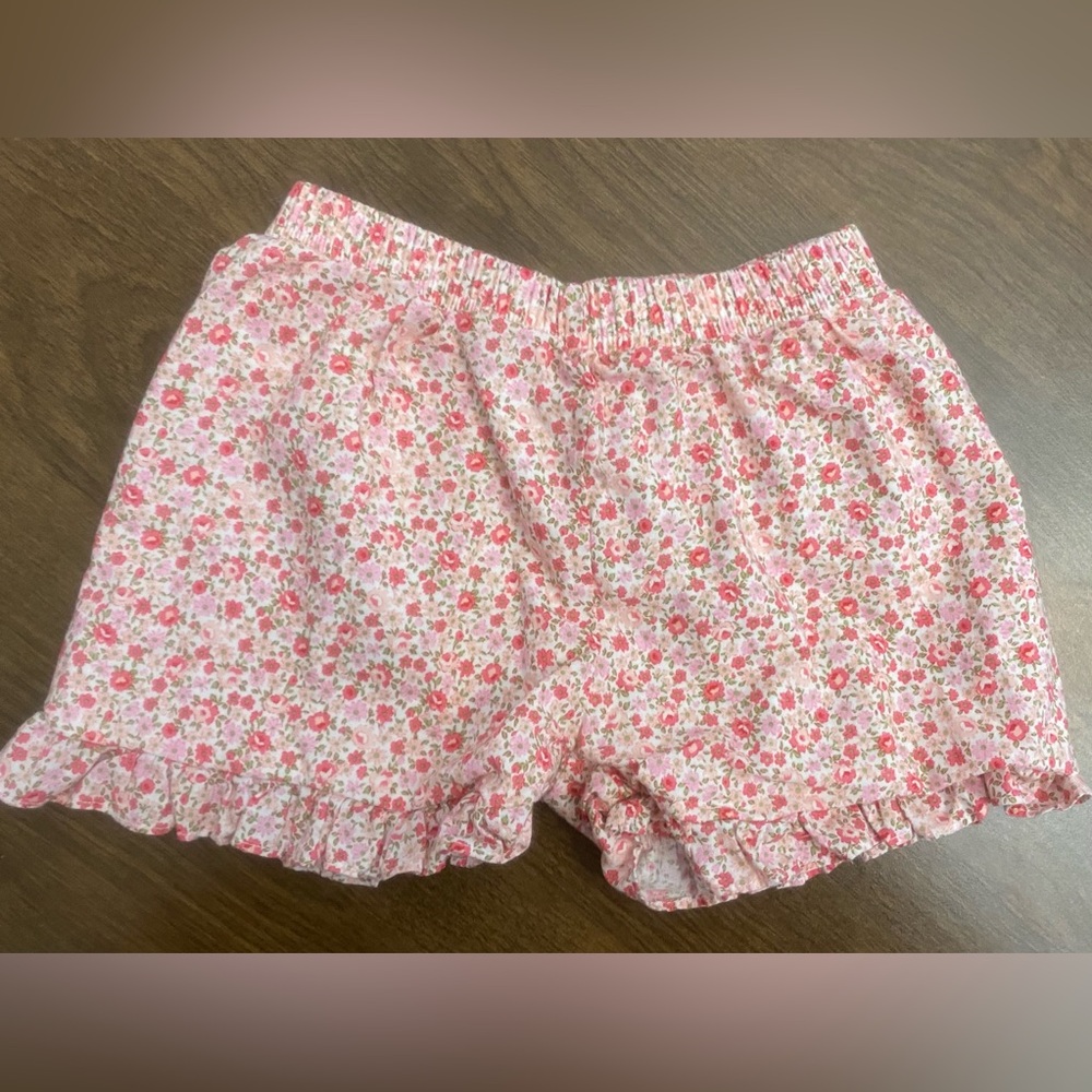 Floral Pink Kids Shorts